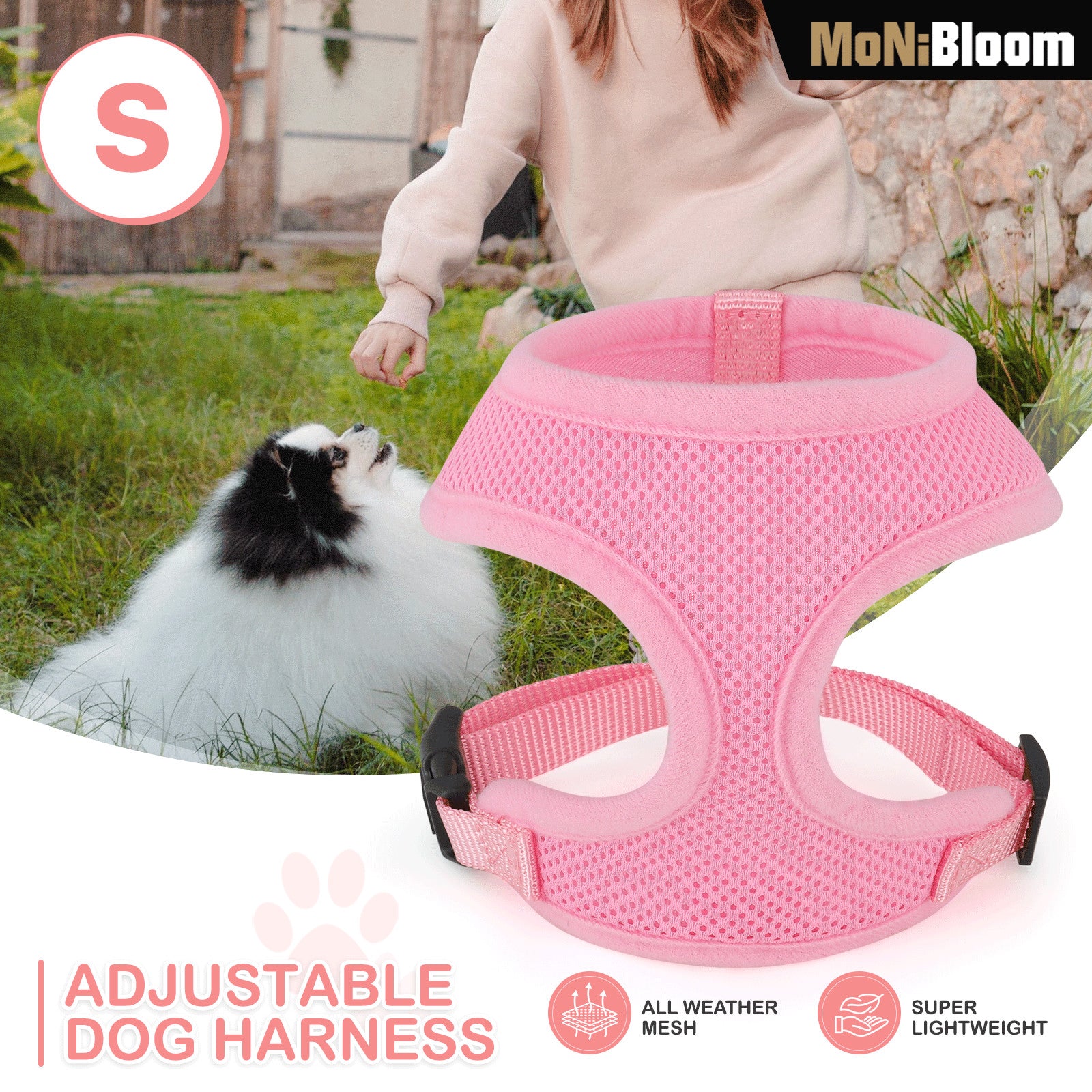 Escape Proof Dog Harness with Control Handle