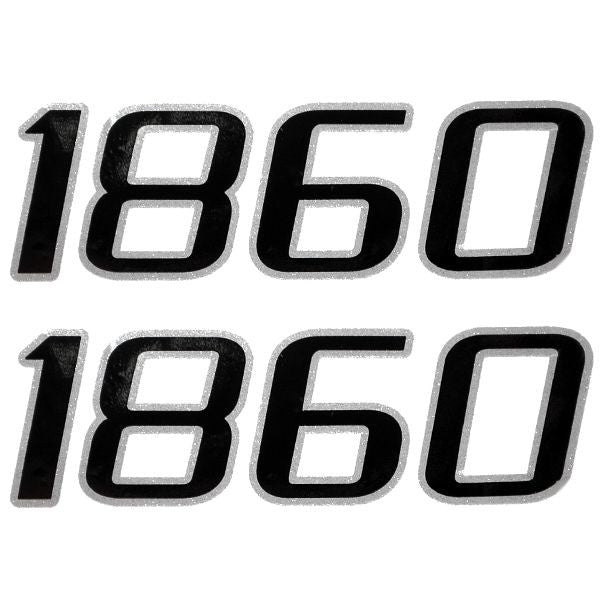 Mako Boat 1860 Decal 153852 | Black Metallic 16 1/4 Inch (Pair)Opens i