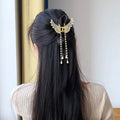 Butterfly Tassel Hair Clip
