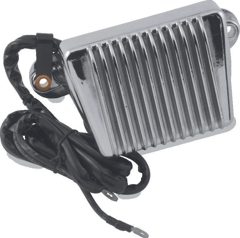 Twin Power 02-03 Flh Flt Voltage Regulator Chrome Replaces H-d