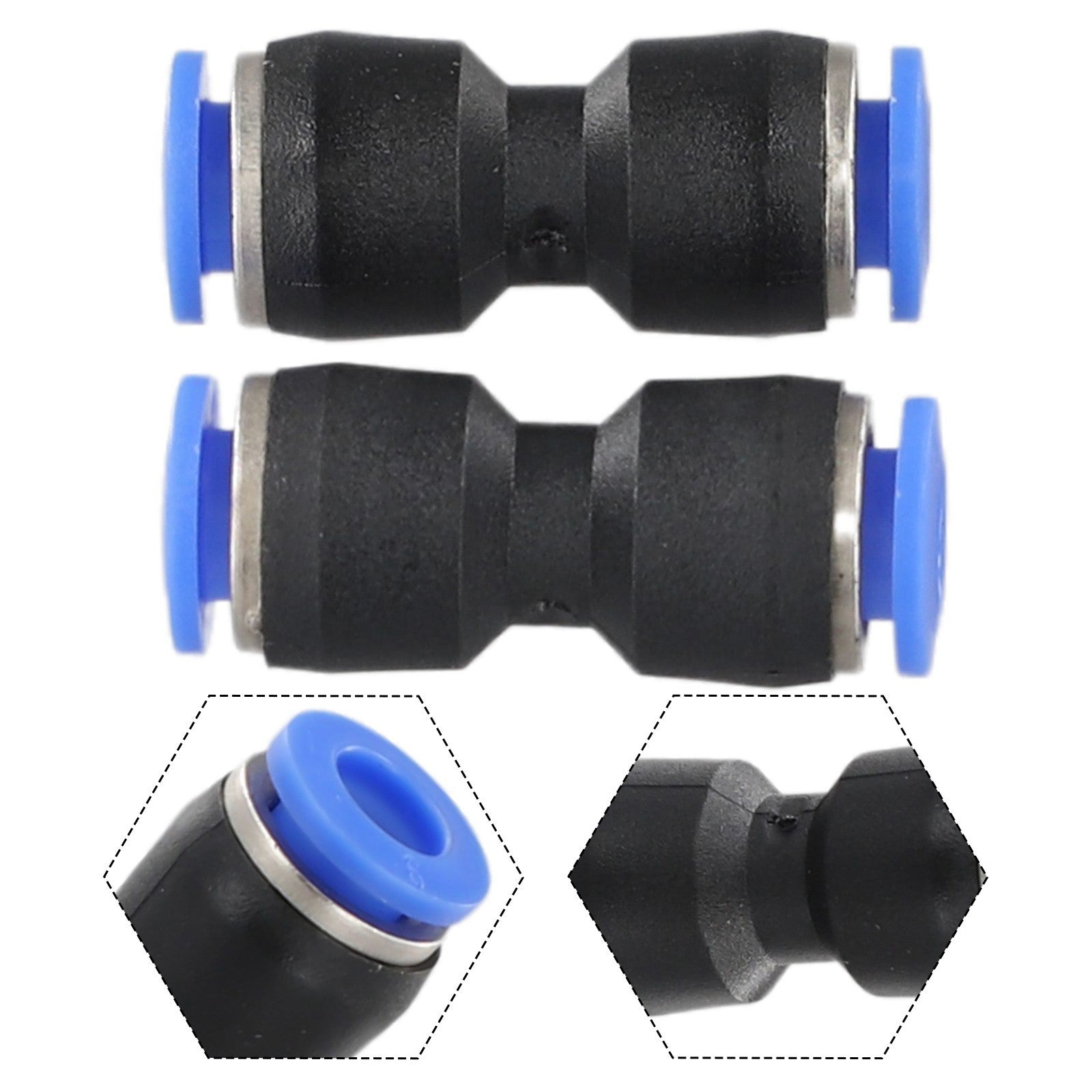 Union Connector for Pneumatic Systems