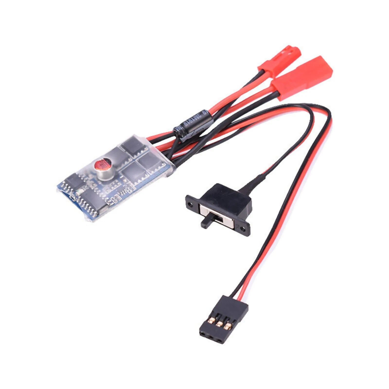10a Brushed Esc Two Way Motor Speed Controller For Rc Car Model 1/16
