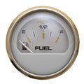 Faria Boat Fuel Gauge Kronos Silver 2 Inch by Faria