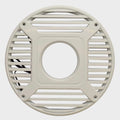 Asa Electronics Boat Led Speaker Grill Rg10hw | 10 Inch White