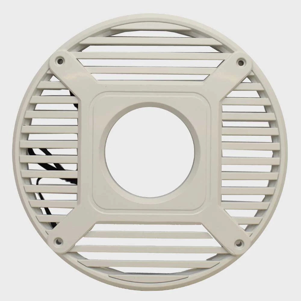 Asa Electronics Boat Led Speaker Grill Rg10hw | 10 Inch White