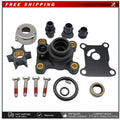 Water Pump Impeller Kit For Johnson Evinrude 8 9.9 15 Hp 1974-2007