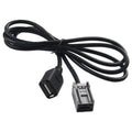 Cable Female Cable Aux Adapter For Port Black Charges The Device