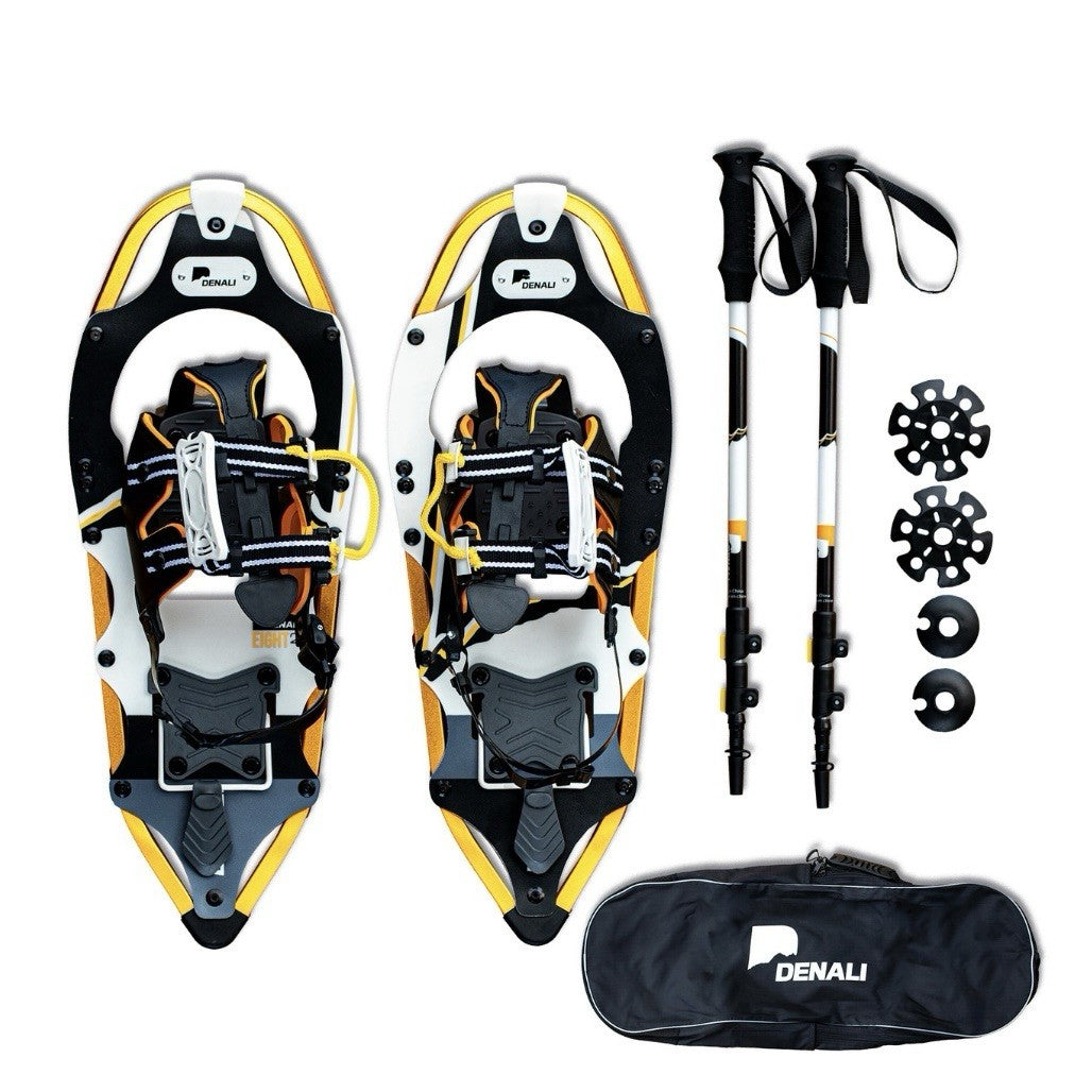 Denali Pro Snowshoes 8x21 Winter Hiking Kit by Denali
