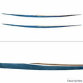 Custom Boat Decals Set Of 2 Sky Blue / Charcoal / Metallic Gold