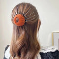 Plastic Resin Hair Clip for Daily Use