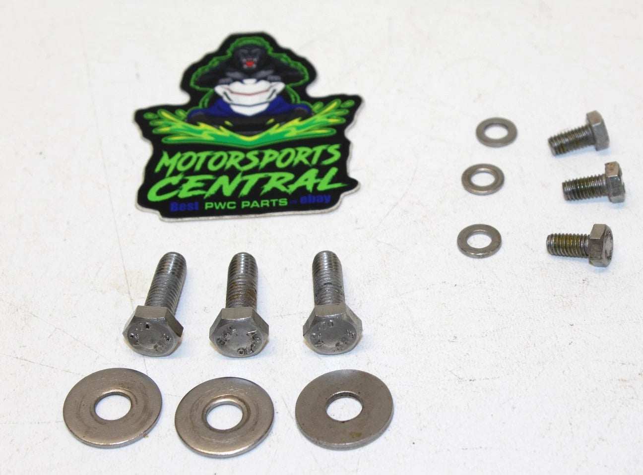 Seadoo 4 Tec 3 Three Main Mount Bolts Washers Main Wire Harness Bolt