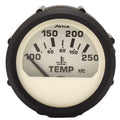 Faria Boat Water Temperature Gauge GPC619B | Euro Black White 2 Inch by Faria