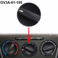 Air Conditioning Car Accessories Black Plastic Direct Fit Easy