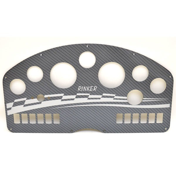 Blank Gauge Panel Rinker 206382AA for 262 Captiva SS by Rinker