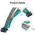 Easy Diy Installation With The 16 Pin Car Radio Wire Harness For