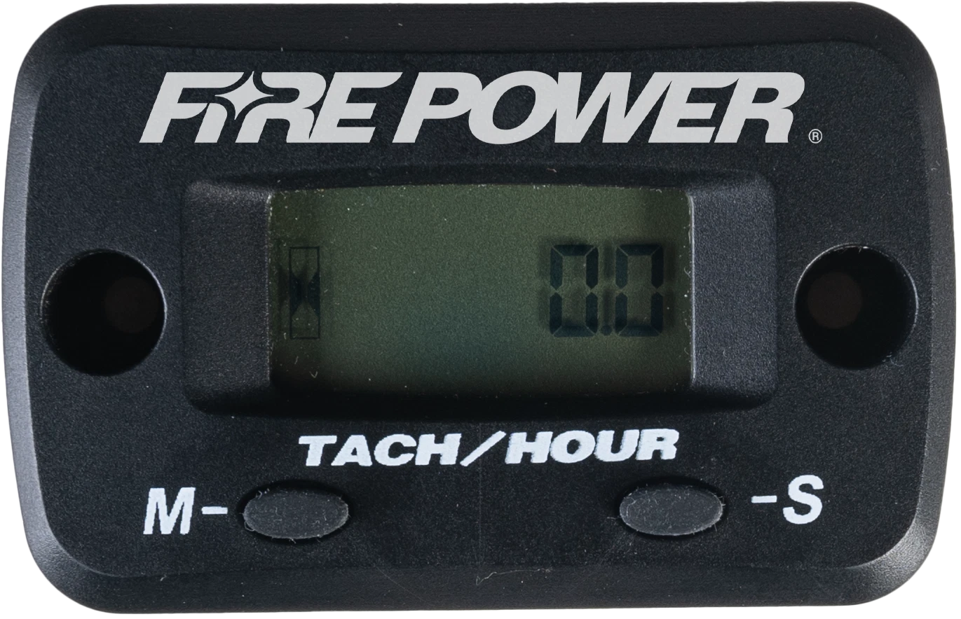 Fire Power Rl-hm068 Hour Meter And Tachometer For 2/4 Cycle Engines