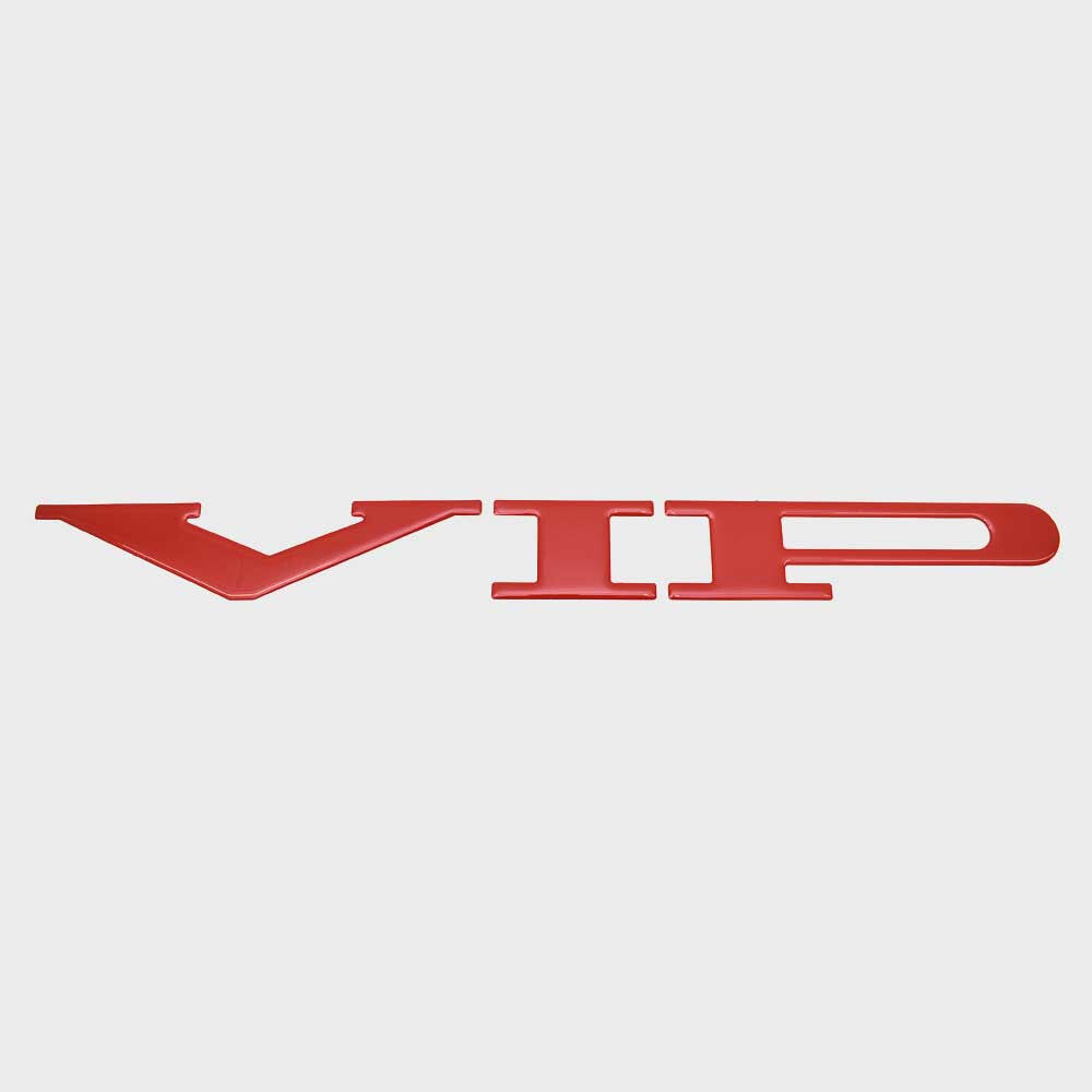 Boat Raised Lettering Decal VIP 24 x 2 3/8 Inch by VIP