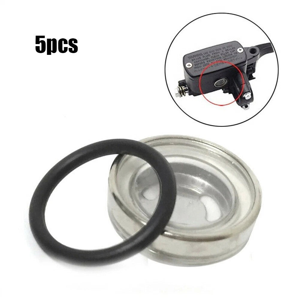 18mm Motorcycle Brake Sight Len Mirror Gasket Master Cylinder