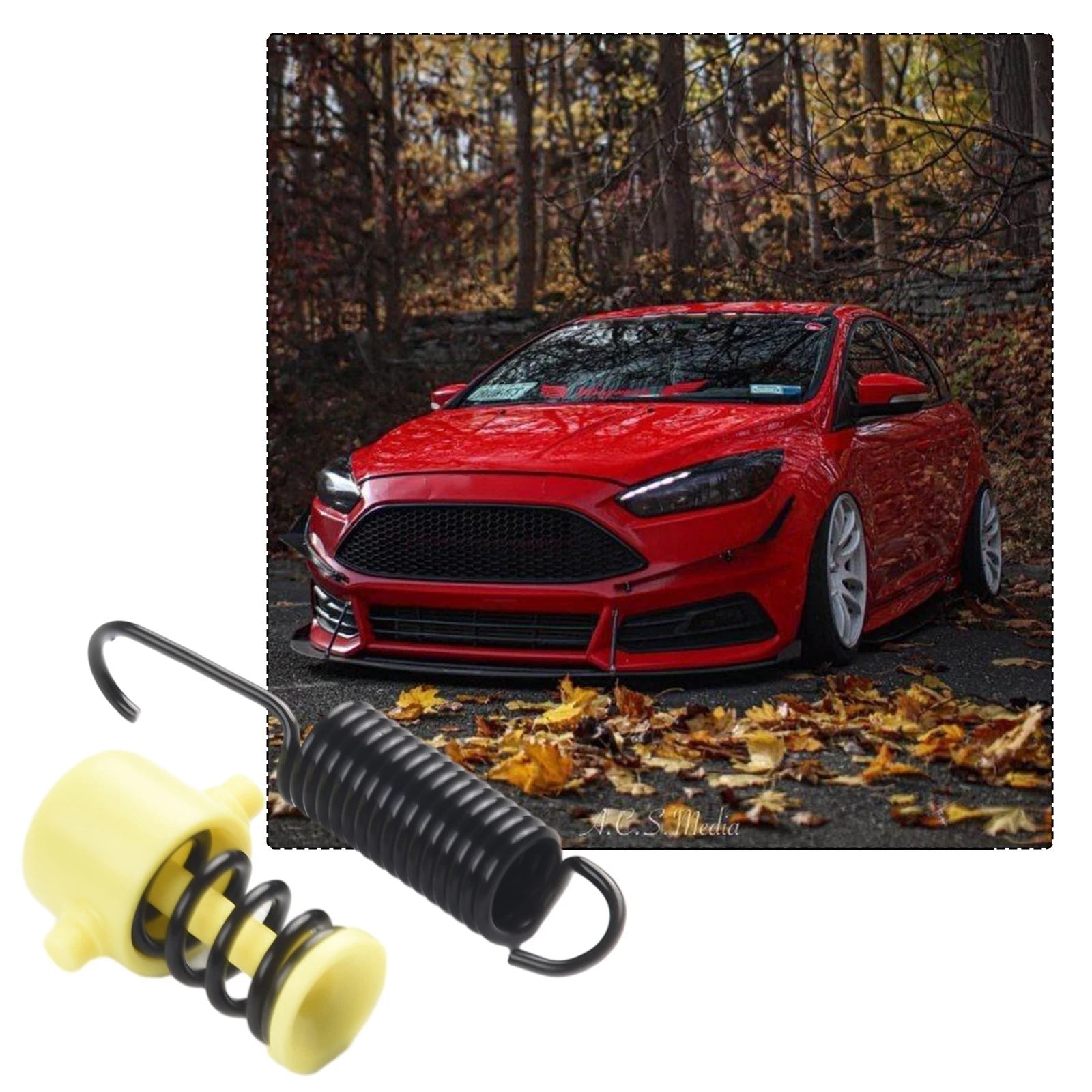 Reliable Plastic+metal Clutch Pedal Spring Kit For Ford For Focus Ii