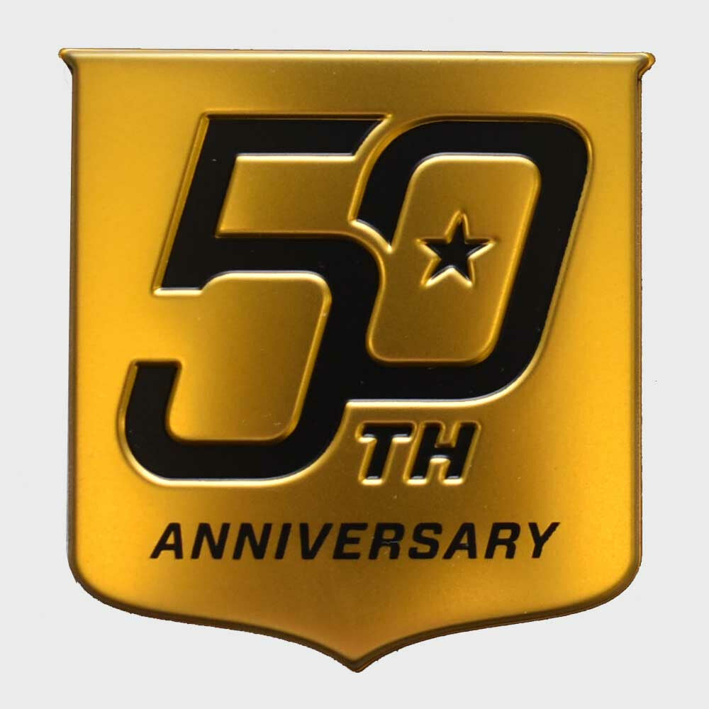 MasterCraft Boat Raised Emblem Decal 750239 | 50th Anniversary Shield 