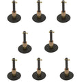 1303220 Eight Heavy Duty Snow Plow Shoe Skid Foot Assemblies Fits