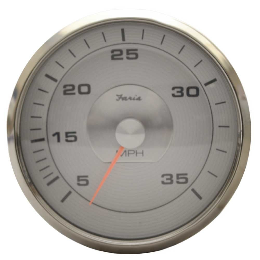 Oversized Speedometer Gauge 4 1/2 Inch Faria by Faria