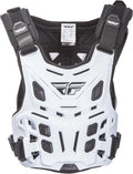 Fly Racing Ce Revel Race Roost Guard White Offroad Chest Protector