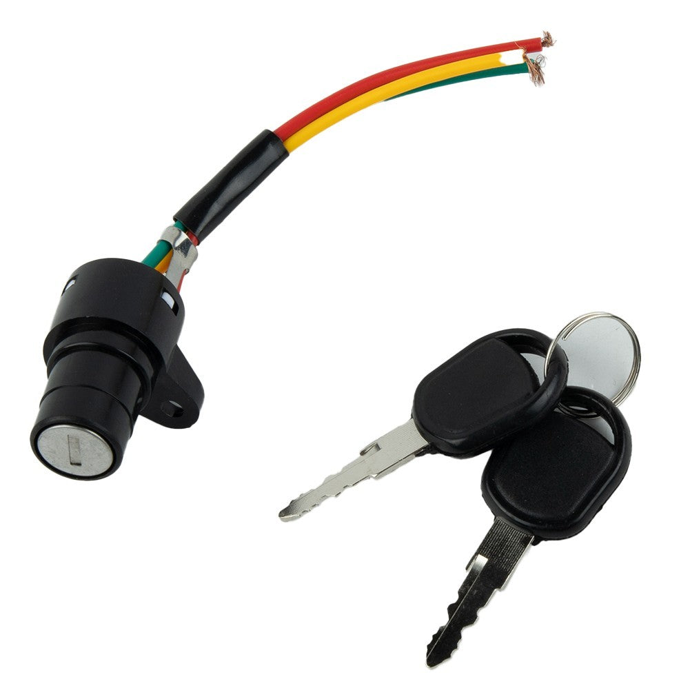 3 Wire Motorcycle Ignition Key Switch For Reliable | Hook & Hull Co