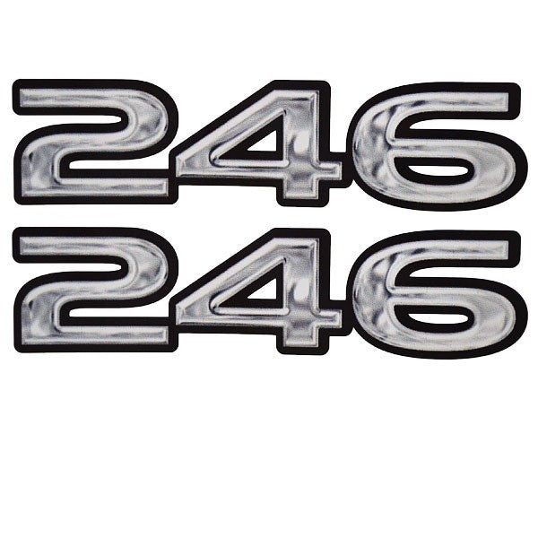 Rinker Boat Brand Decal 246 Stickers by Rinker