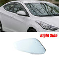 1pcs White Car Passenger Right Side Rear Mirror Cover For Hyundai