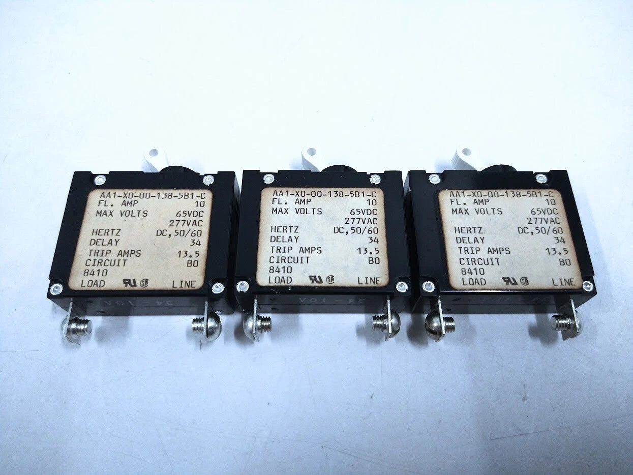 Carling Switch Aa1-x0-00138-5<wbr/>b1-c, Circuit Breaker Switch 10