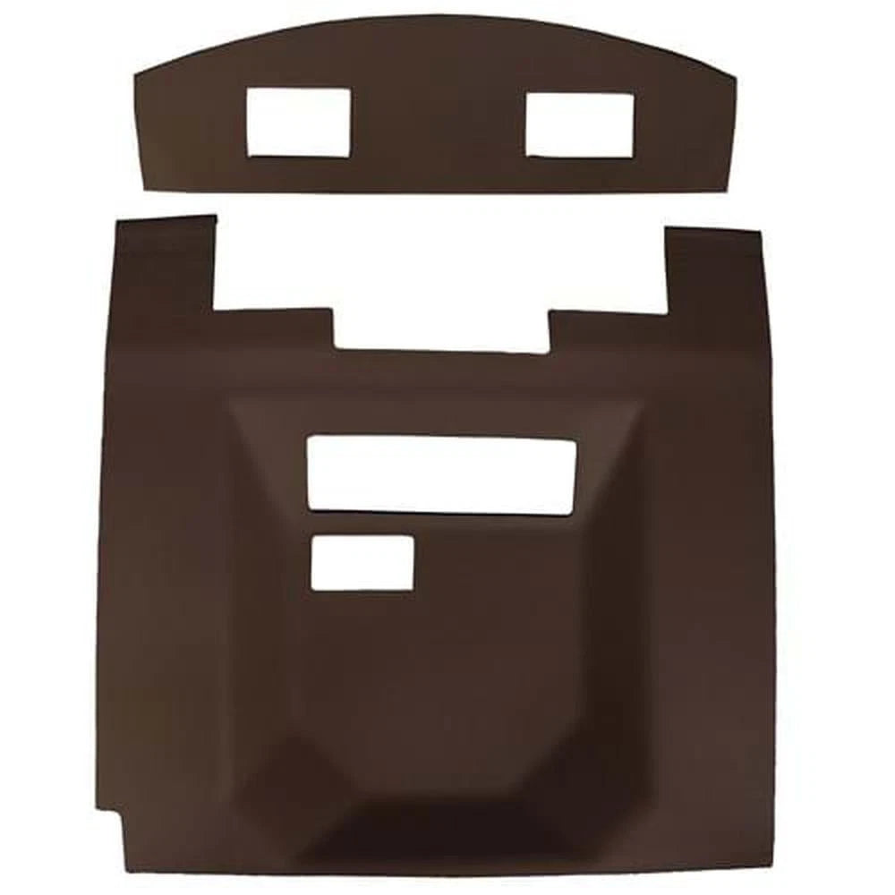 Cr6621h Headliner, Sailcloth Tan Vinyl W/ Formed Plastic Fits John