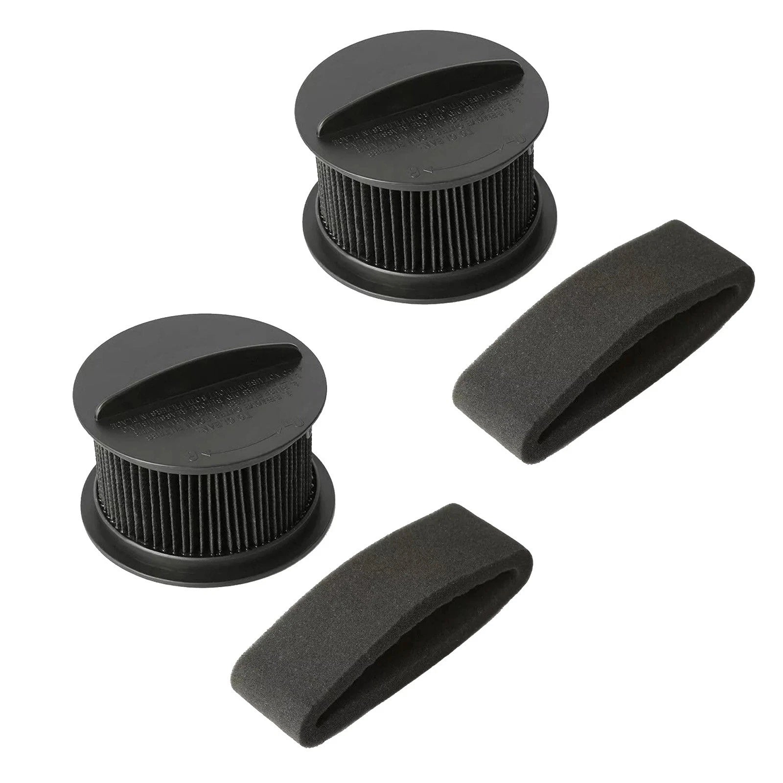 2 Inner + 2 Foam Filtration Kit For Bissell Powerforce Helix 12406