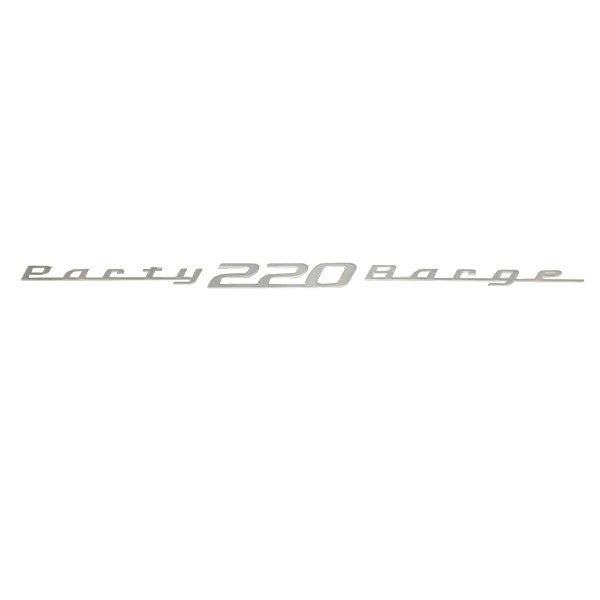 Tracker Pontoon Boat Raised Decal Party Barge 220 by Tracker