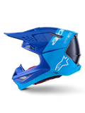 Alpinestars Supertech S M10 Flood Helmet Offroad 2010-2023 Metallic