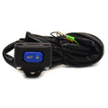 Kfi Boat Mini-rocker Handlebar Switch Atv-mr | Black Blue Plastic
