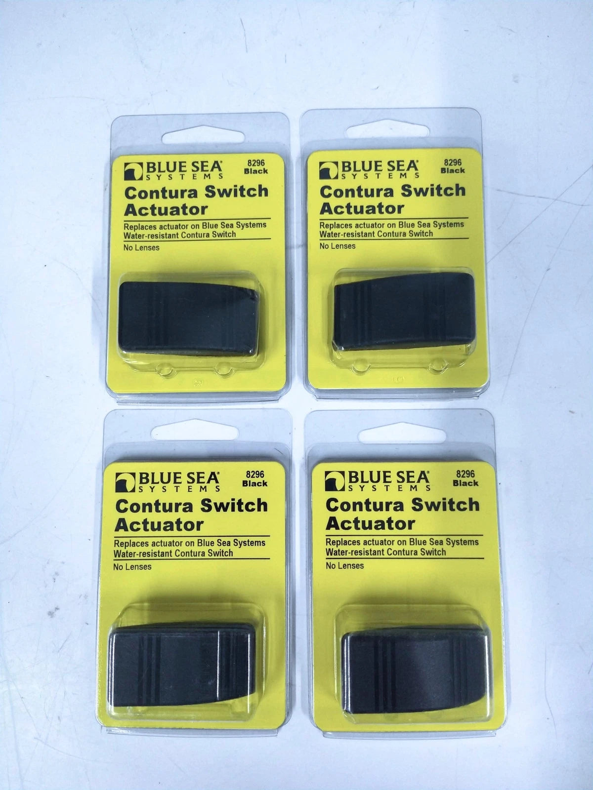 '-New- Blue Sea Systems 8296 , Contura Actuator Switch - 4 Pack
