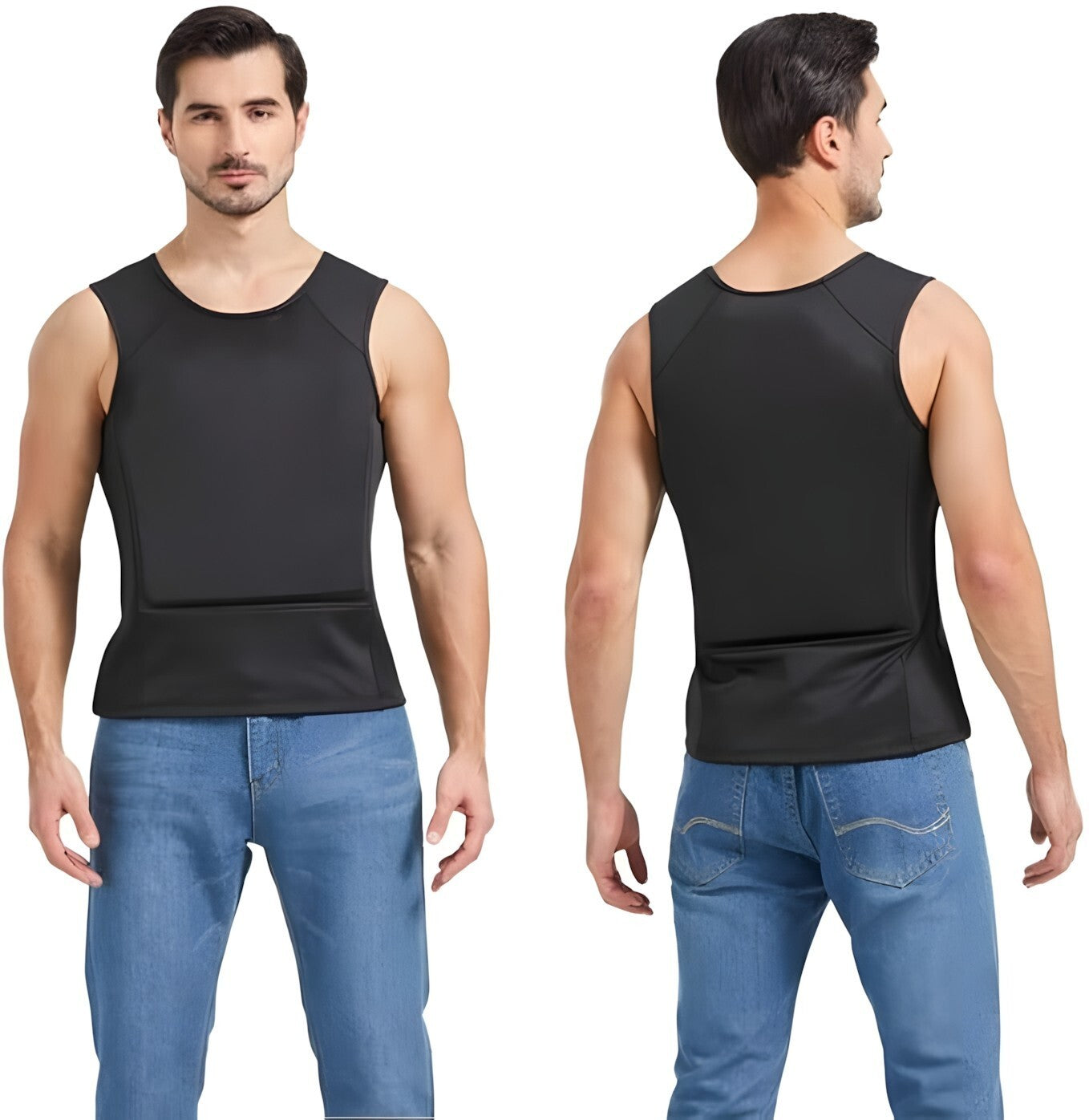 Body Armor Bulletproof Vest NIJ 3A Stab-Proof Concealed Undershirt for