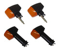Indicators Set Of 4 Front & Rear For Kawasaki Zrx 1100 Zr1100c