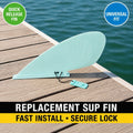 Body Glove Blue Removable Center Fin for SUP by Body Glove