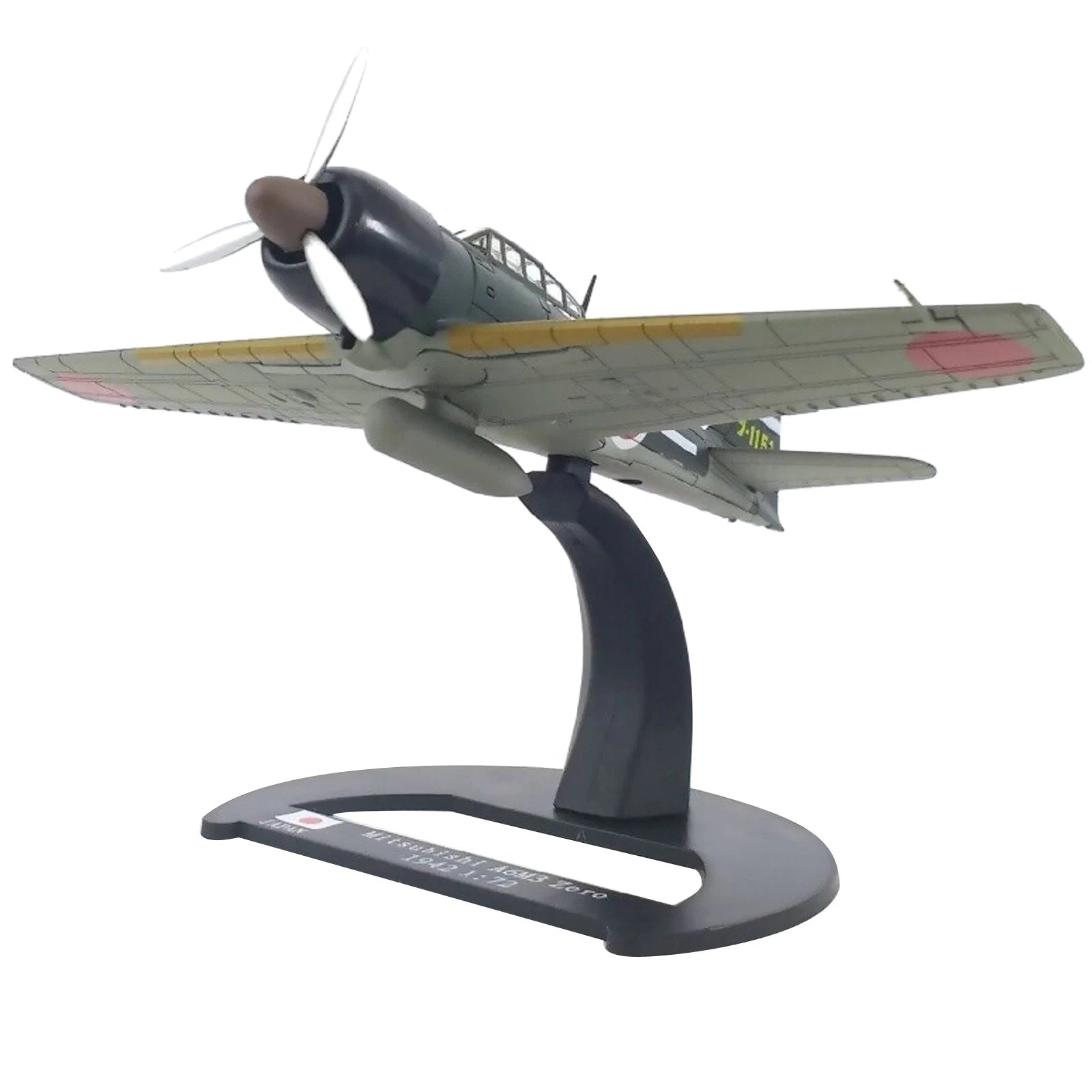 High Simulation 1/72 Wwii 1942 Japanese A6m3 Zero Fighter Alloy