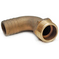 Perko Boat Hose Adapter 0063007PLB | 90 Degree 3/4 x 1 1/4 Inch Bronze