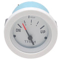 Teleflex Boat Trim Gauge 67744p | Sportsman White 2 Inch Yamaha -