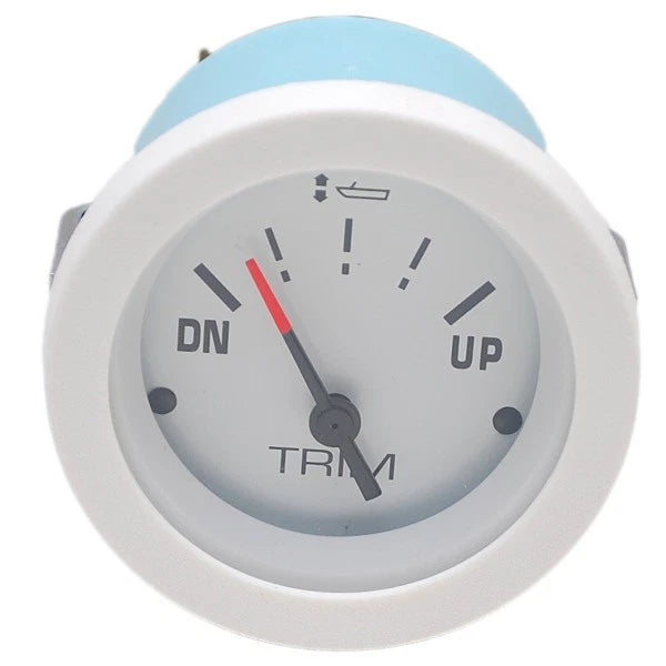 Teleflex Boat Trim Gauge 67744p | Sportsman White 2 Inch Yamaha -