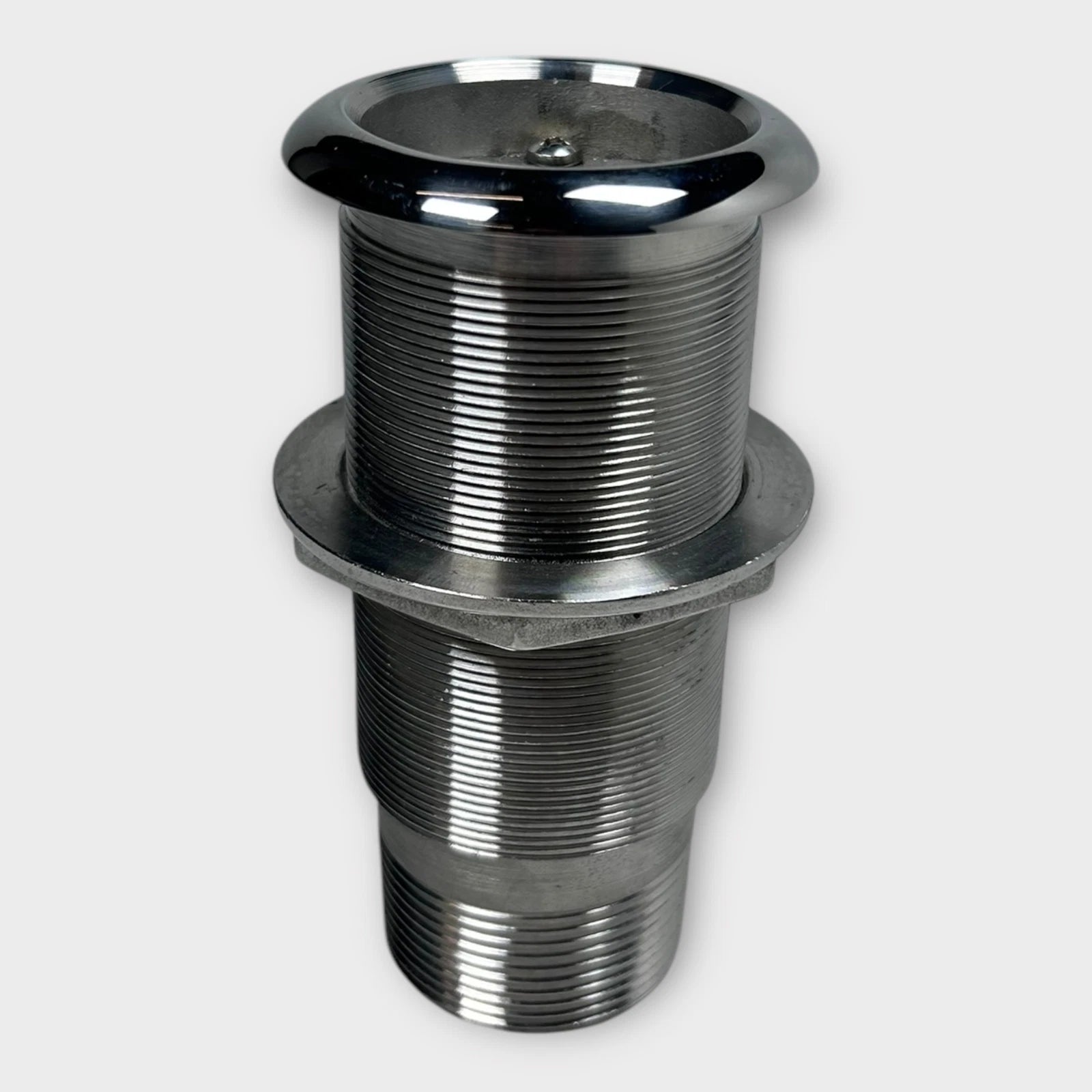 Marine Town, Stainless Steel Thru Hull Scupper With Nut,