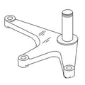 Ar93359 New Bellcrank Fits John Deere Tractor 2440 2640