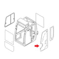 0398630302 Glass - Cab - Lh Door For Takeuchi