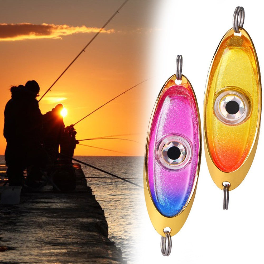 LED Night Fishing Light Eye-Shape Design
