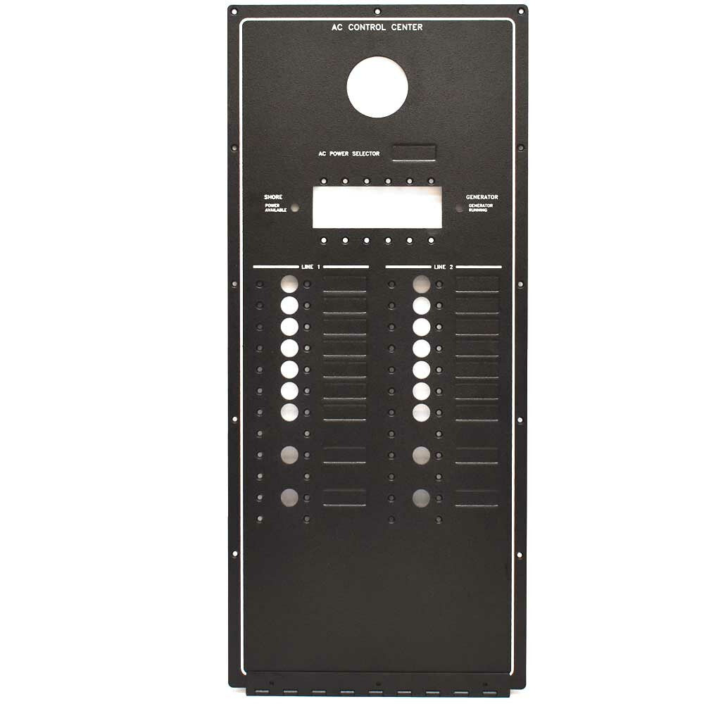 Marquis Boat Blank Breaker Panel AC Control Center by Marquis