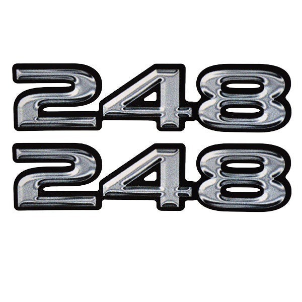 Decal Rinker Boat Black Silver Vinyl by Rinker
